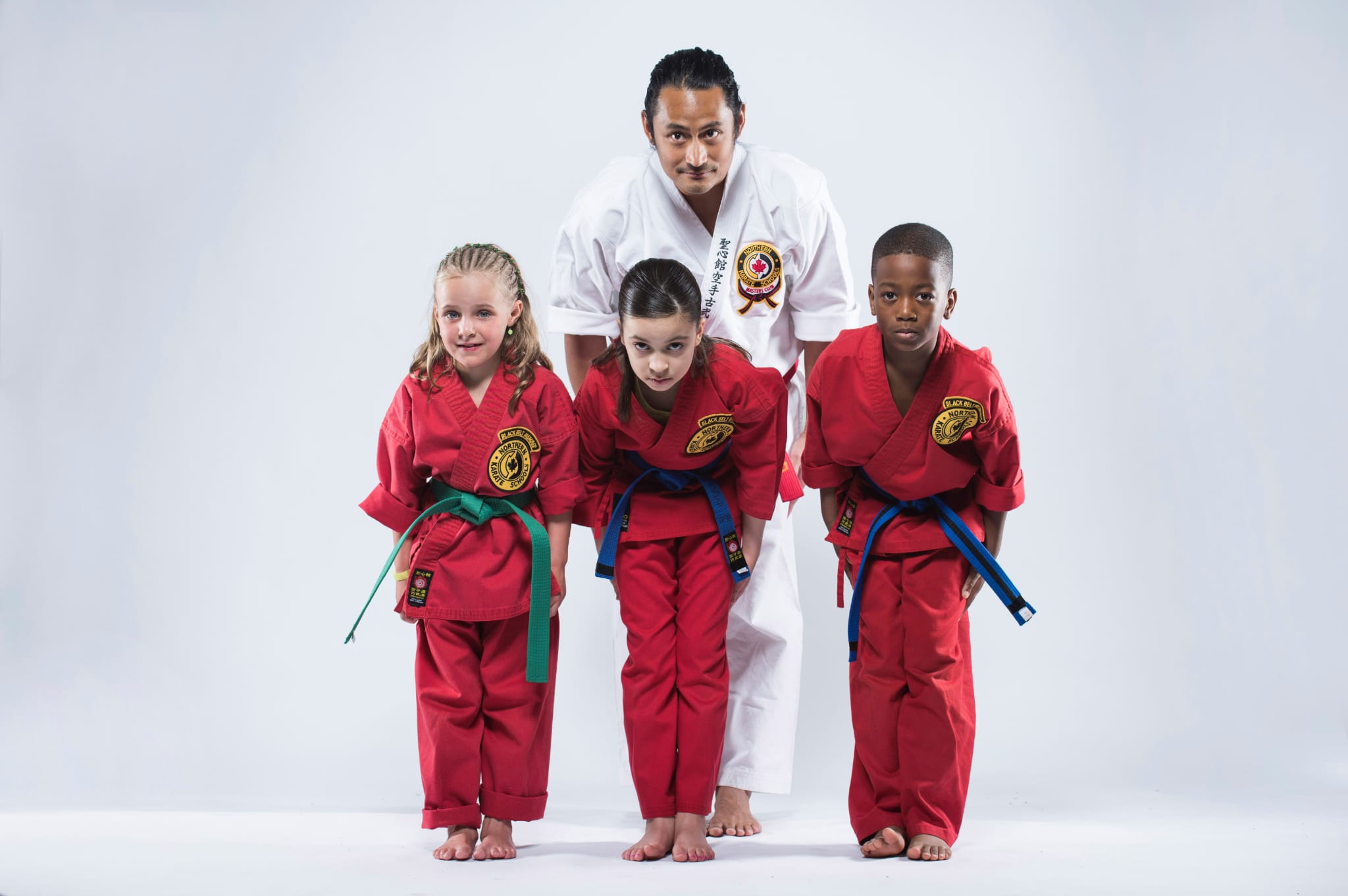 Karate colored belts progression